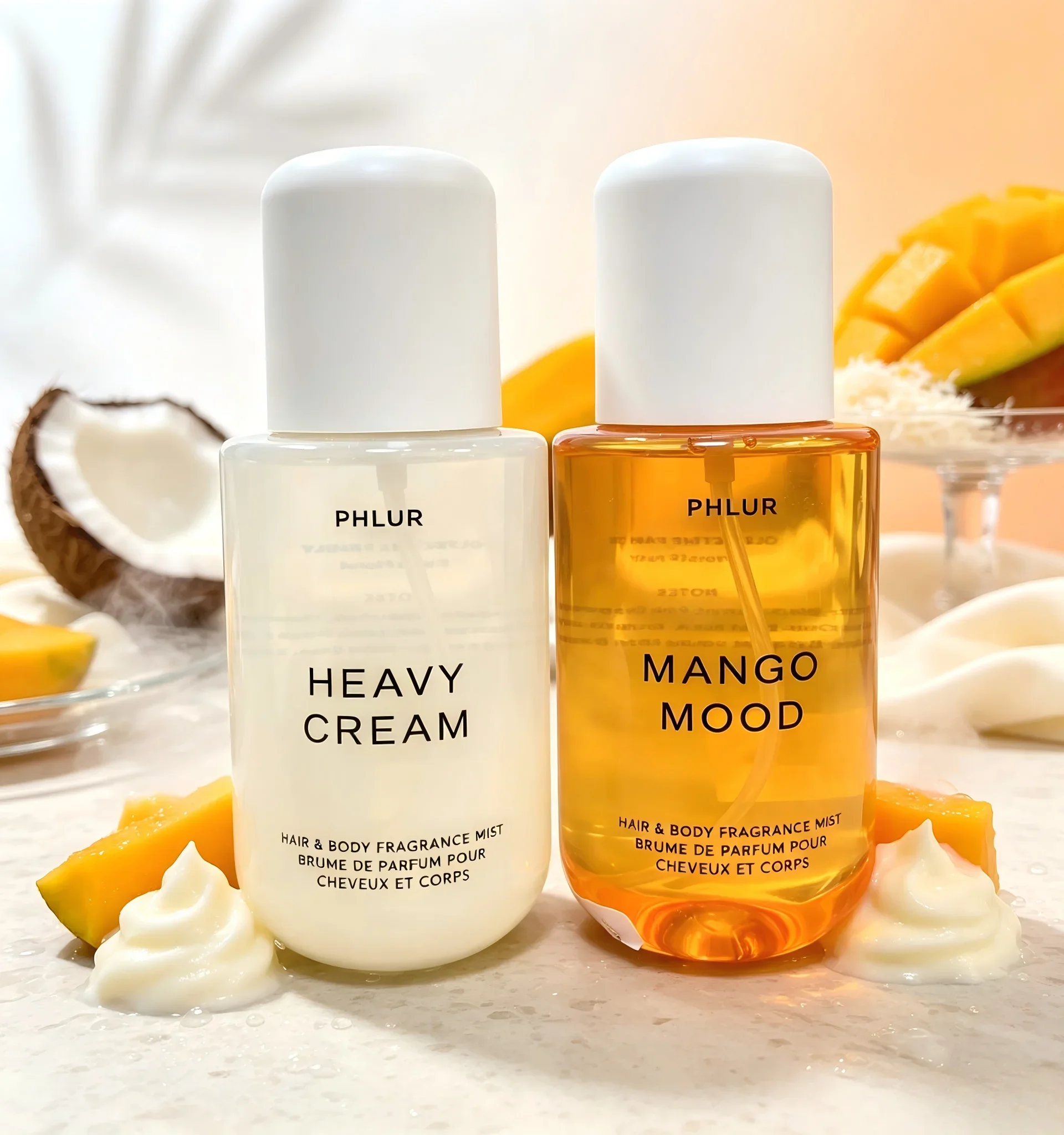 Fragrance Perfume For Hair - Phlur Yoğun Krem + Mango Mood