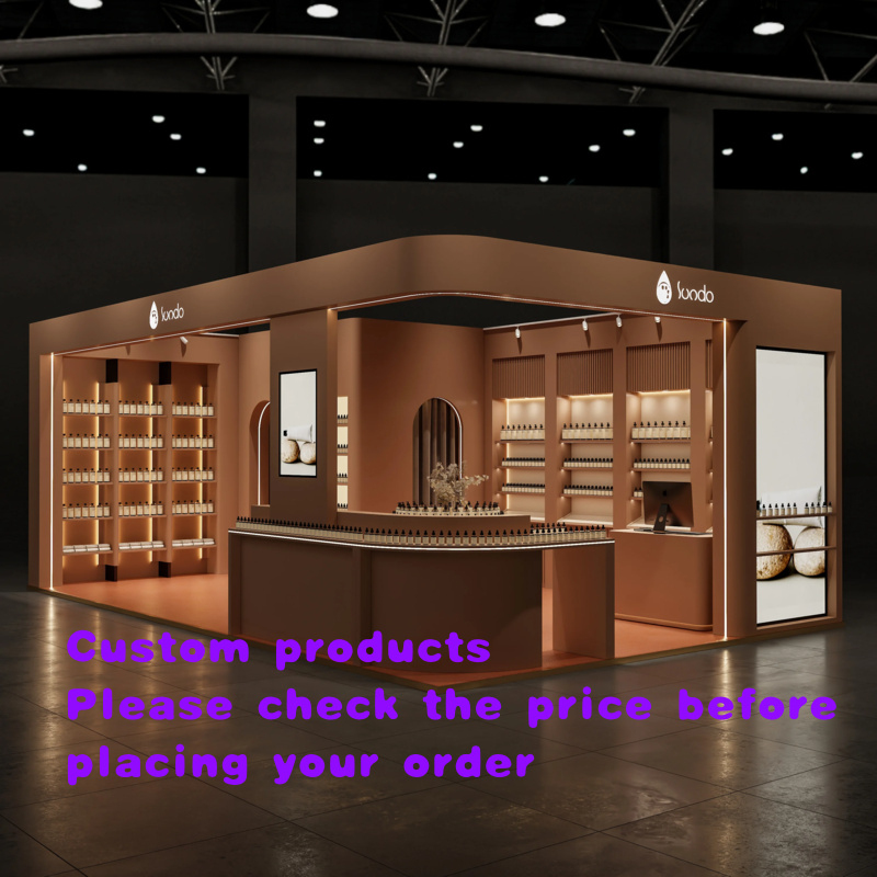 Perfume Fragrance Shop - Özel Tasarım Şık Parfüm Kiosku Yuvarlak