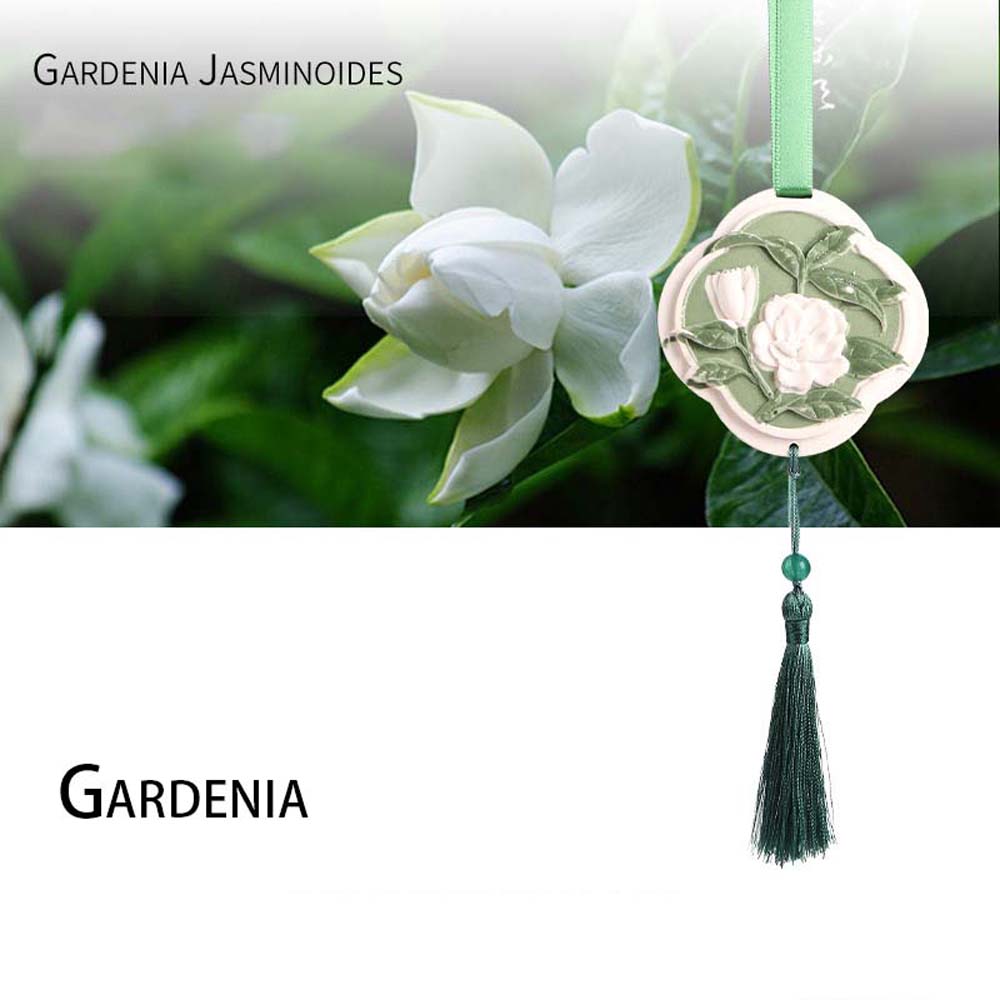 Perfume Gardenia Fragrance - Araba kokusu kolye Osmanthus Gardenya Osmanthus