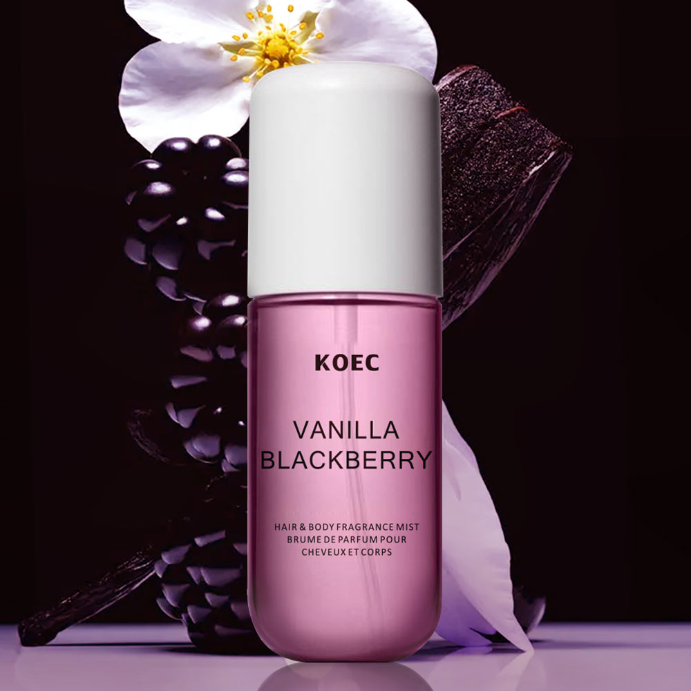 Perfume Fragrance Notes - 50ml KOEC Vanilya Böğürtlen Kokulu Nemlendirici