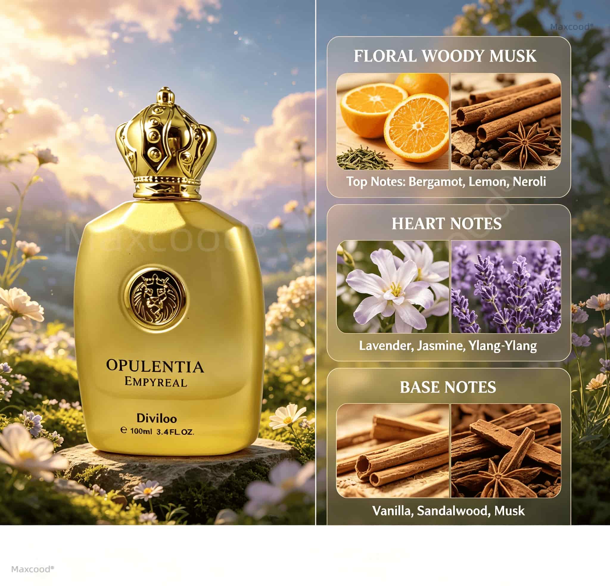 Çiçeksi, Odunsu ve Misksi Notl - Perfume Fragrance Free incelemesi ve fiyatı