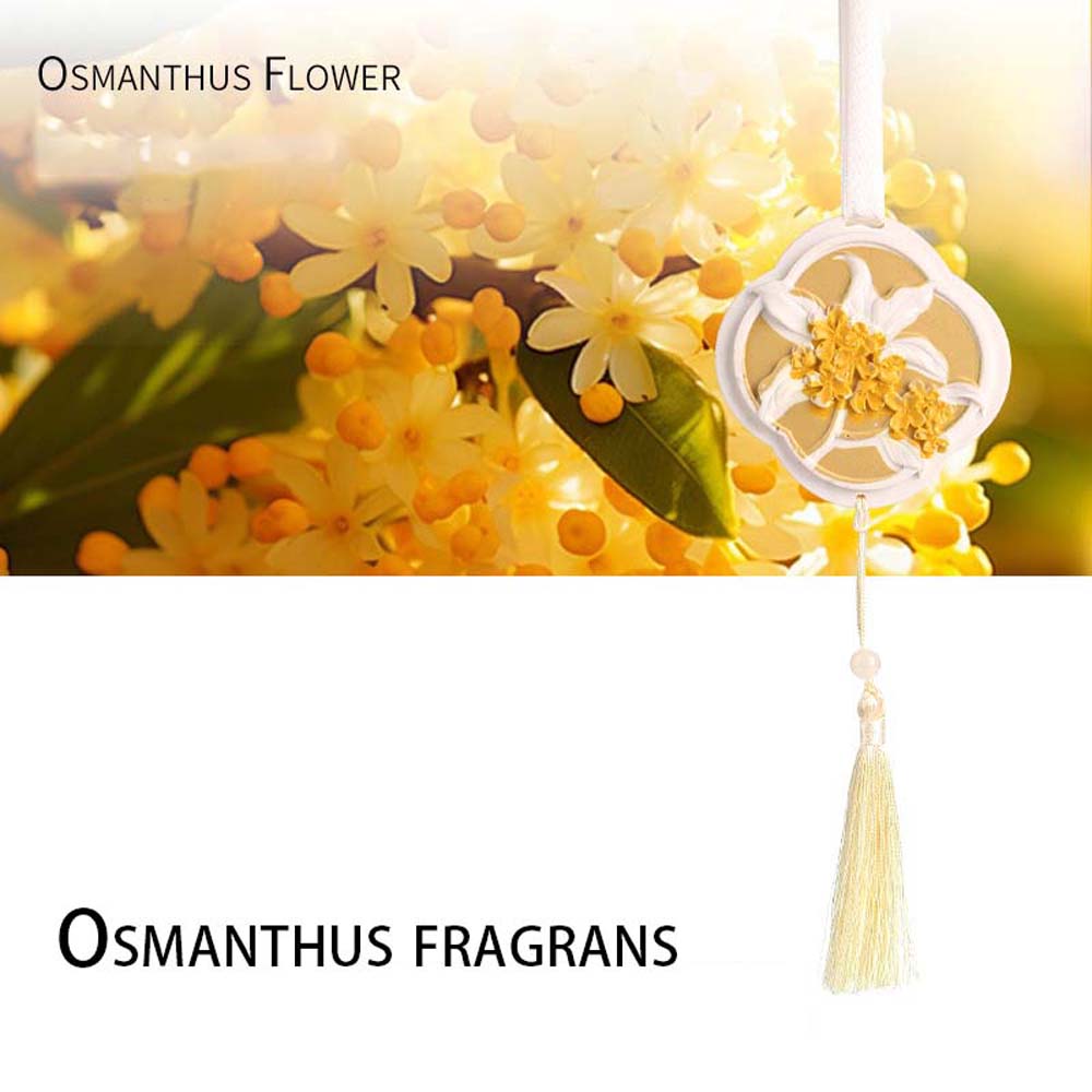 Araba kokusu kolye Osmanthus G - Perfume Gardenia Fragrance incelemesi ve fiyatı
