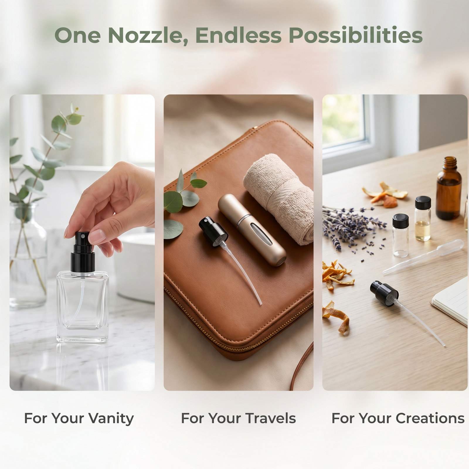 10 Adet Parfüm Sprey Nozulu Si - Perfume Fragrance Mist incelemesi ve fiyatı