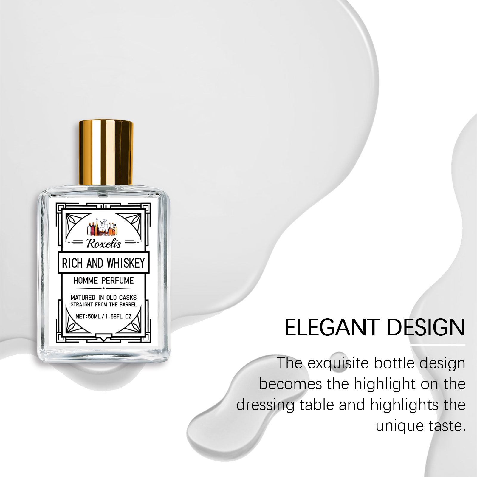 Roxelis 50ml Charm Whisky Erke - Perfume Fragrance Notes incelemesi ve fiyatı