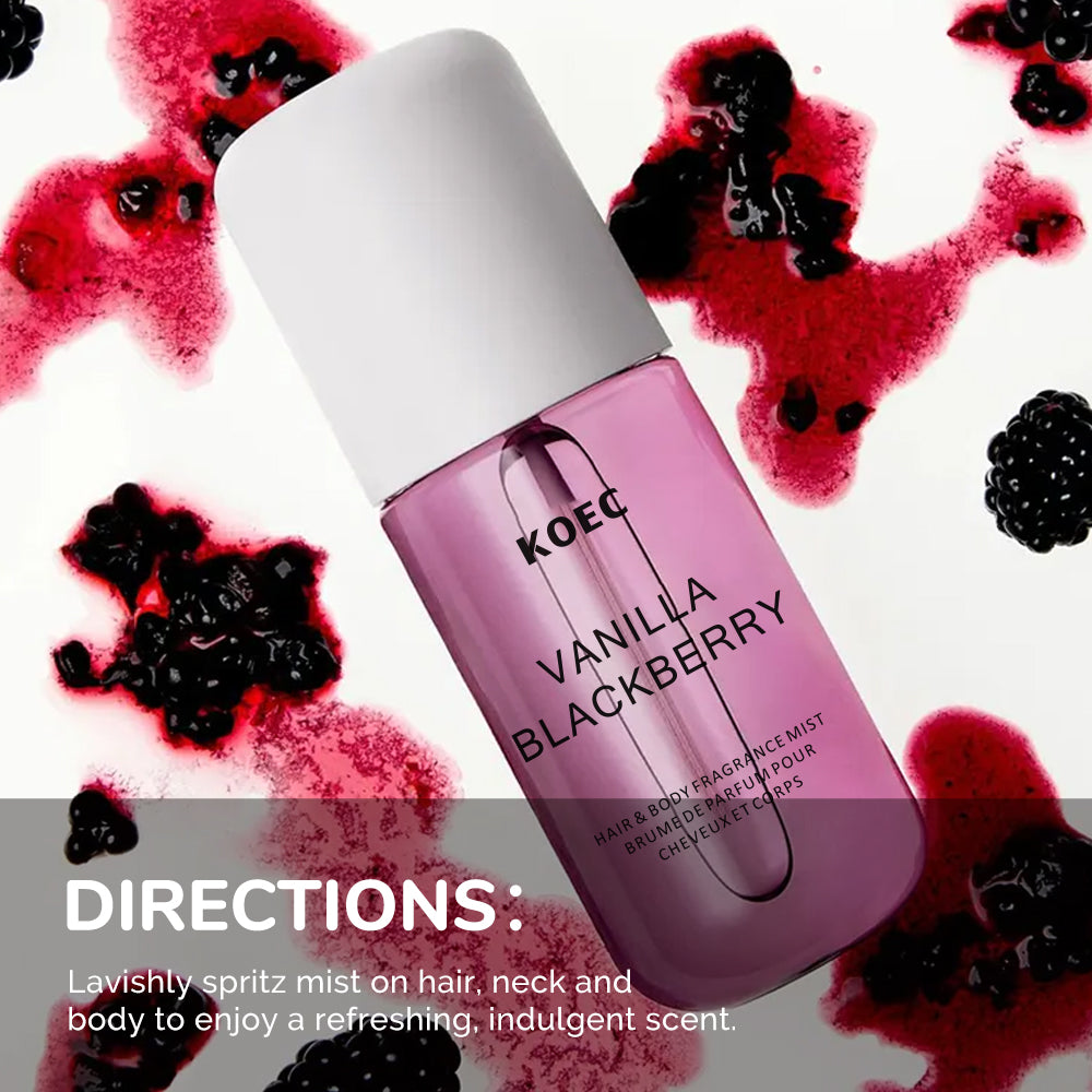 50ml KOEC Vanilya Böğürtlen Ko - Perfume Fragrance Notes incelemesi ve fiyatı